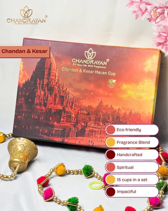 Chandrayan Chandan Kesar Incense Sticks